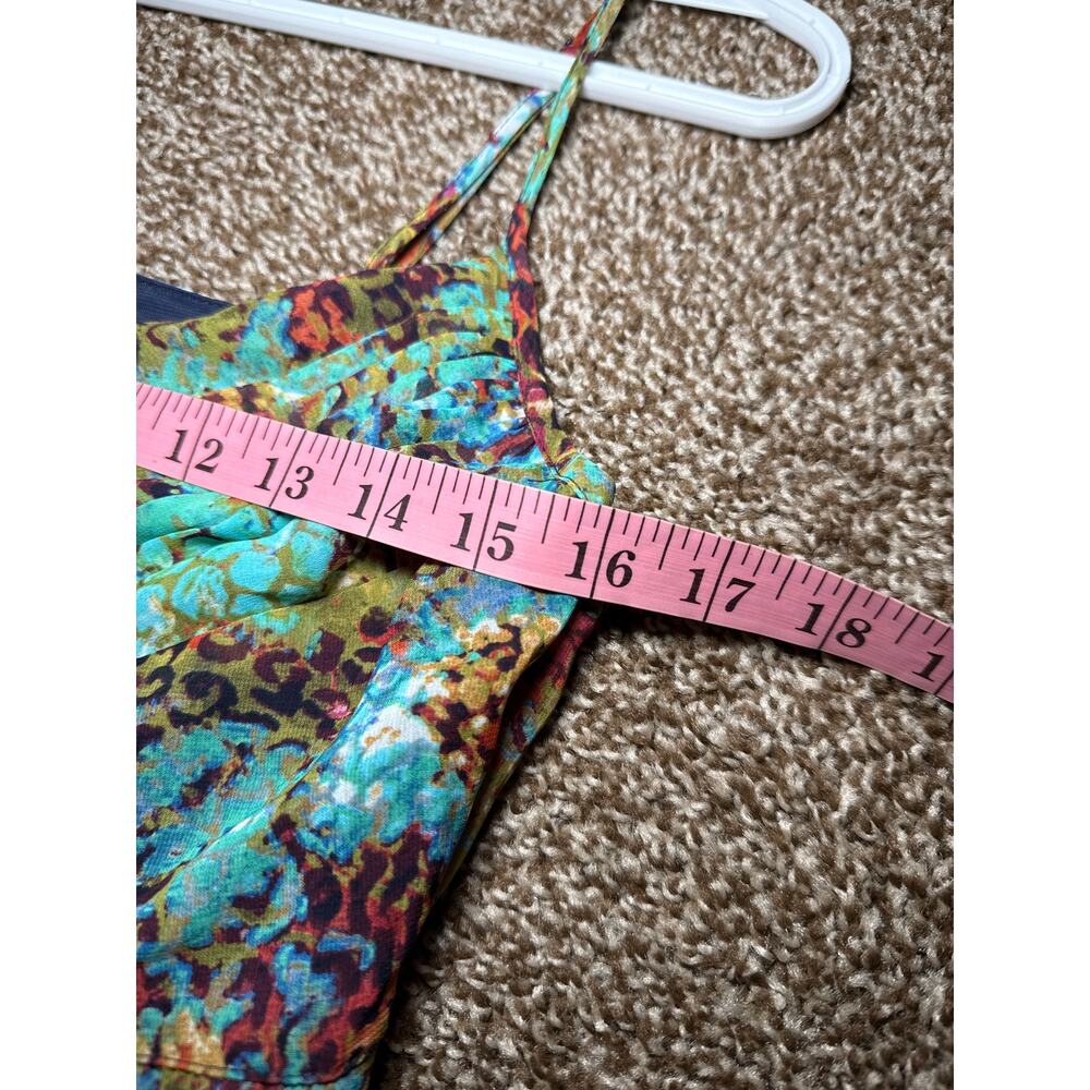 Espirit Multi Colored Pattern Sleeeless Strappy C… - image 7